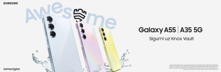 Fenomenalni Galaxy A55 5G i A35 5G već dostupni u 3D BOX-u!