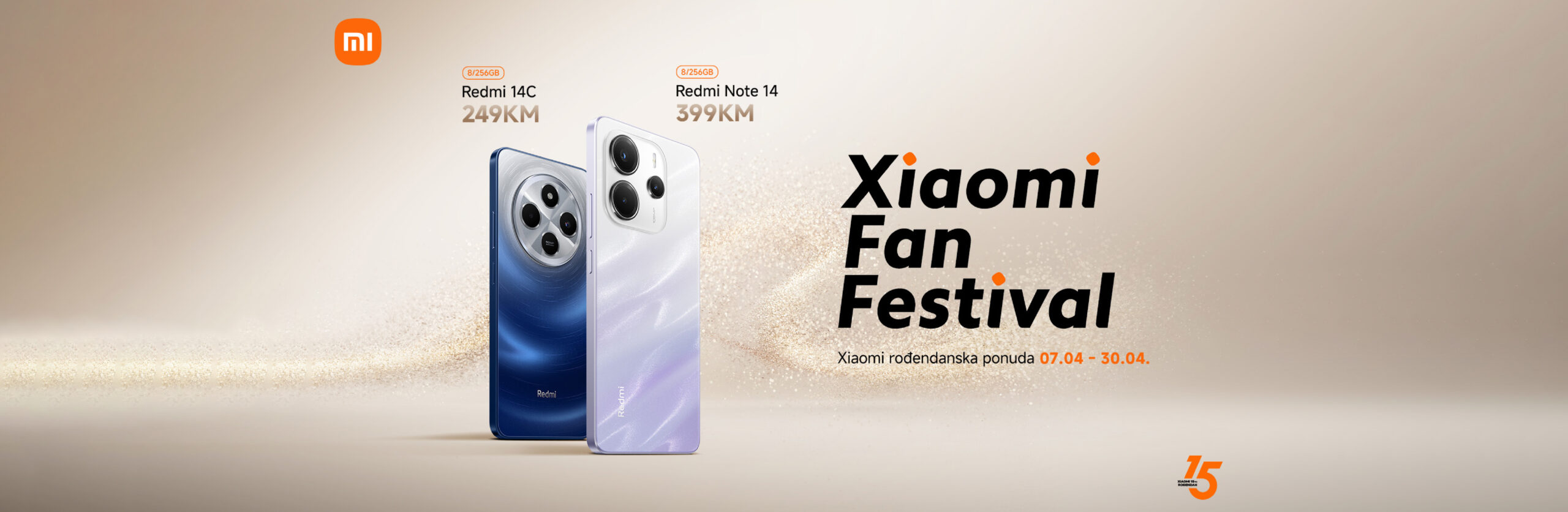 Ne propusti veliko sniženje na aprilskoj Xiaomi Fan Festival akciji!