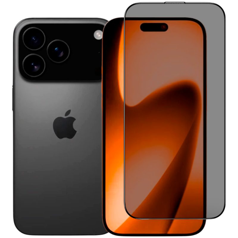 iLera DeLuxe Incognito Zaštitno Staklo za iPhone 17 Pro Max — prednji prikaz