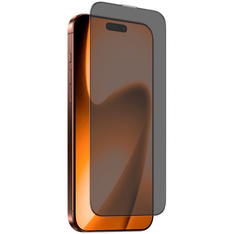 iLera DeLuxe Incognito Zaštitno Staklo za iPhone 17 Pro Max — prednji prikaz