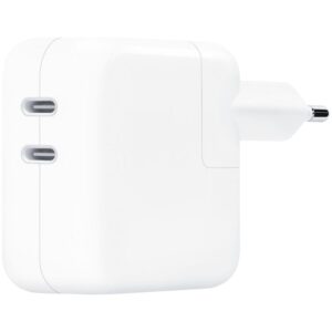 APPLE 35W Dual USB-C Power Adapter — prednji prikaz