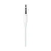 Apple Lightning to 3.5mm Audio Cable Model A1879 — prednji prikaz bijelog kabla