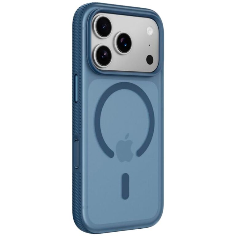 BELKIN Magnetic Protective Grip Case Navy — iPhone 17 Pro — prednji prikaz