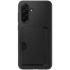 Samsung Galaxy A56 Card Slot Case — crna zaštitna maska, prednji prikaz