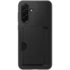 Samsung Galaxy A56 Card Slot Case — crna zaštitna maska, prednji prikaz