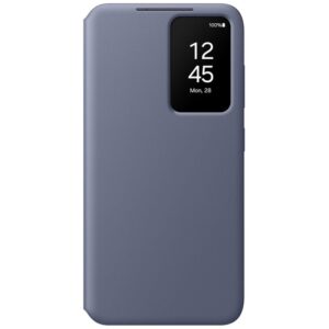 Samsung Galaxy S24 Smart View Wallet Case — prednji prikaz u violet boji