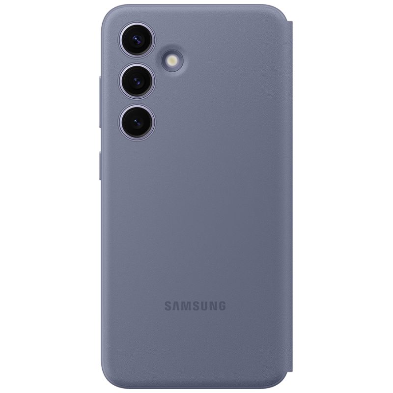 Samsung Galaxy S24 Smart View Wallet Case — prednji prikaz u violet boji