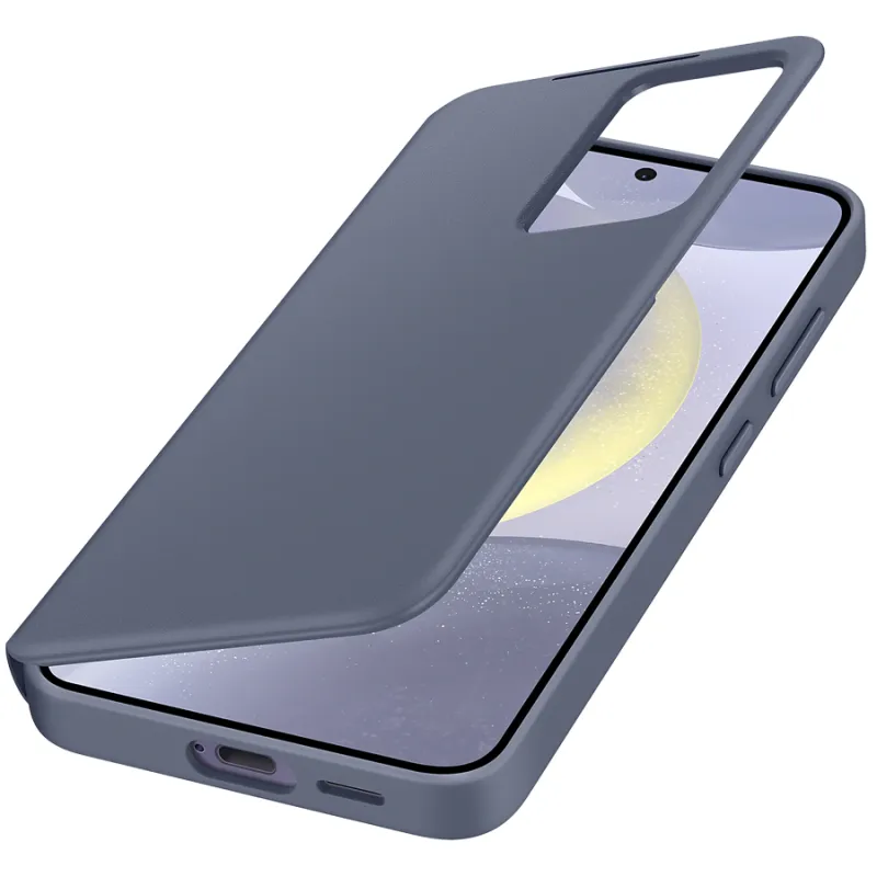 Samsung Galaxy S24 Smart View Wallet Case — prednji prikaz u violet boji