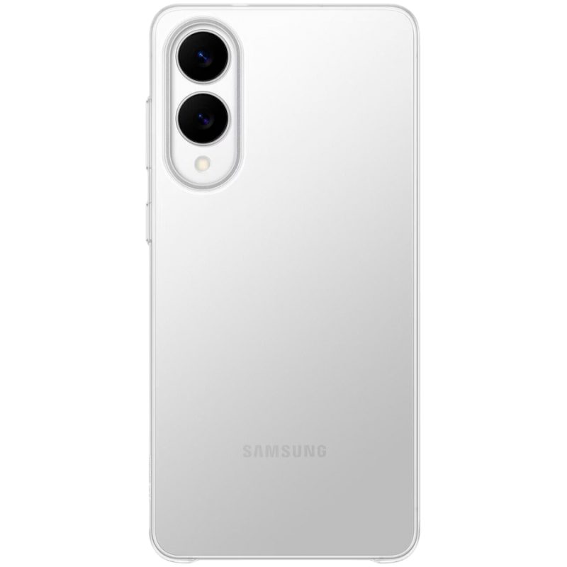 Samsung Galaxy S25 Edge Clear Case Transparent — prozirna silikonska maska prednji prikaz
