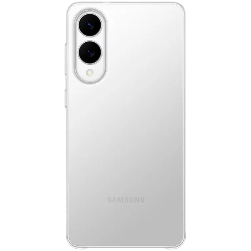 Samsung Galaxy S25 Edge Clear Case Transparent — prozirna silikonska maska prednji prikaz