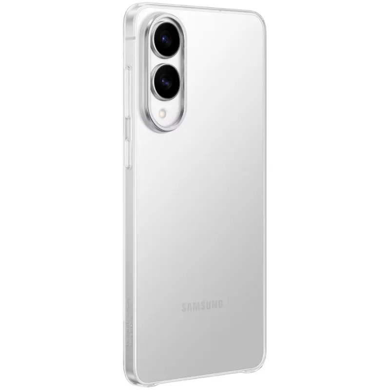 Samsung Galaxy S25 Edge Clear Case Transparent — prozirna silikonska maska prednji prikaz