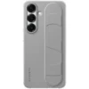 Samsung Galaxy S25+ Standing Grip Case Siva — prednji prikaz