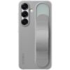 Samsung Galaxy S25+ Standing Grip Case Siva — prednji prikaz