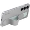 Samsung Galaxy S25+ Standing Grip Case Siva — prednji prikaz