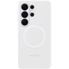 Samsung Galaxy S26 Ultra White Silicone Magnet Case — prednji prikaz