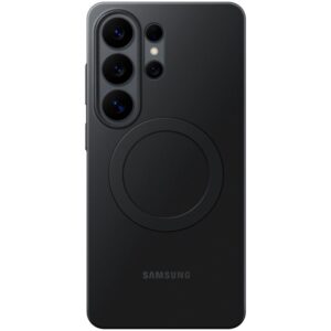 Samsung Galaxy S26 Ultra Slim Magnet Case crna — prednji prikaz sa Qi magnoljetima