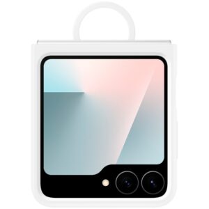 SAMSUNG Galaxy Z Flip6 FE Silikonska maska — prednji prikaz