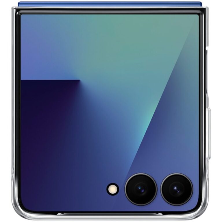Samsung Galaxy Z Flip7 Clear Case — prednji prikaz