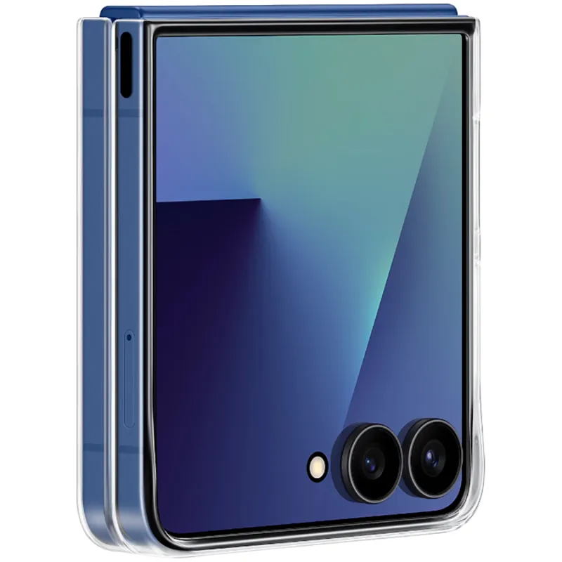 Samsung Galaxy Z Flip7 Clear Case — prednji prikaz