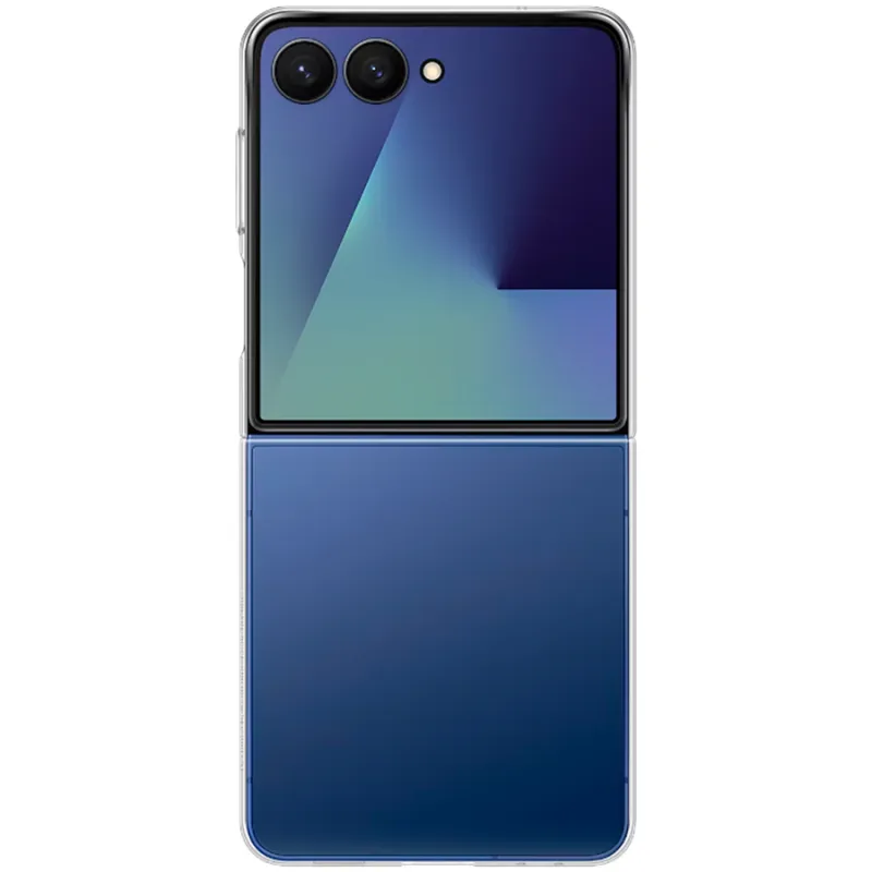 Samsung Galaxy Z Flip7 Clear Case — prednji prikaz