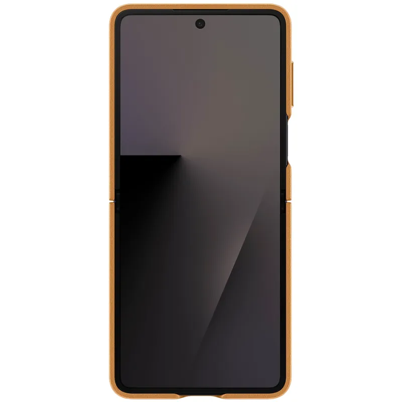 Samsung Galaxy Z Flip7 Kindsuit Case Camel — prednji prikaz