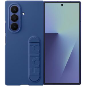 Samsung Galaxy Z Fold7 Silikonska Maskica Plava — prednji prikaz
